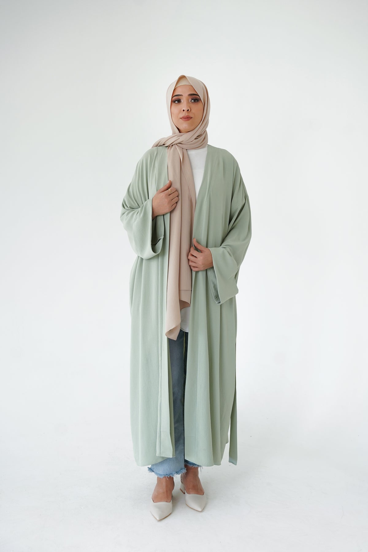 Nisaje Abaya - Mint