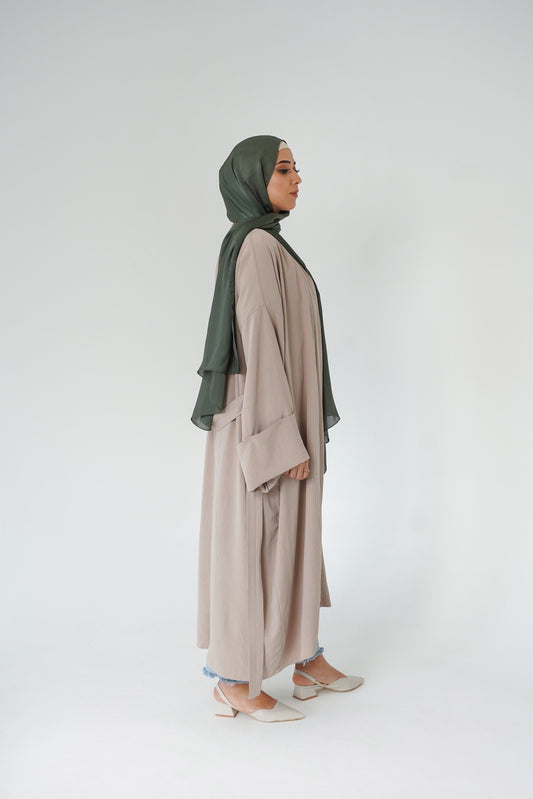 Nisaje Abaya – Beige